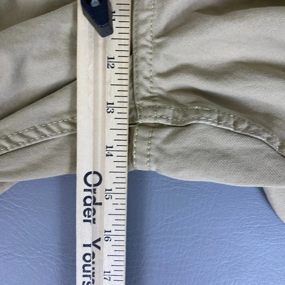 The Foundry Supply Co Cargo Shorts Men's Size 46 Big and Tall Khaki Tan Cotton